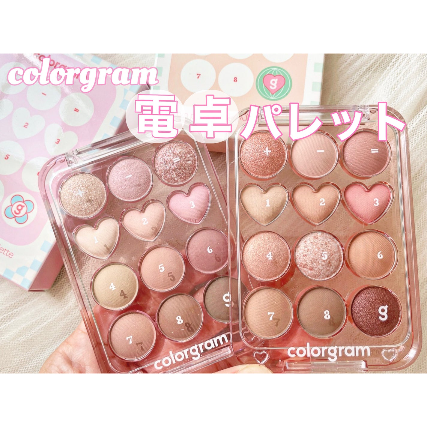 目元チュートリアルアイパレット/Colorgram/アイシャドウパレットを使ったクチコミ(1枚目)