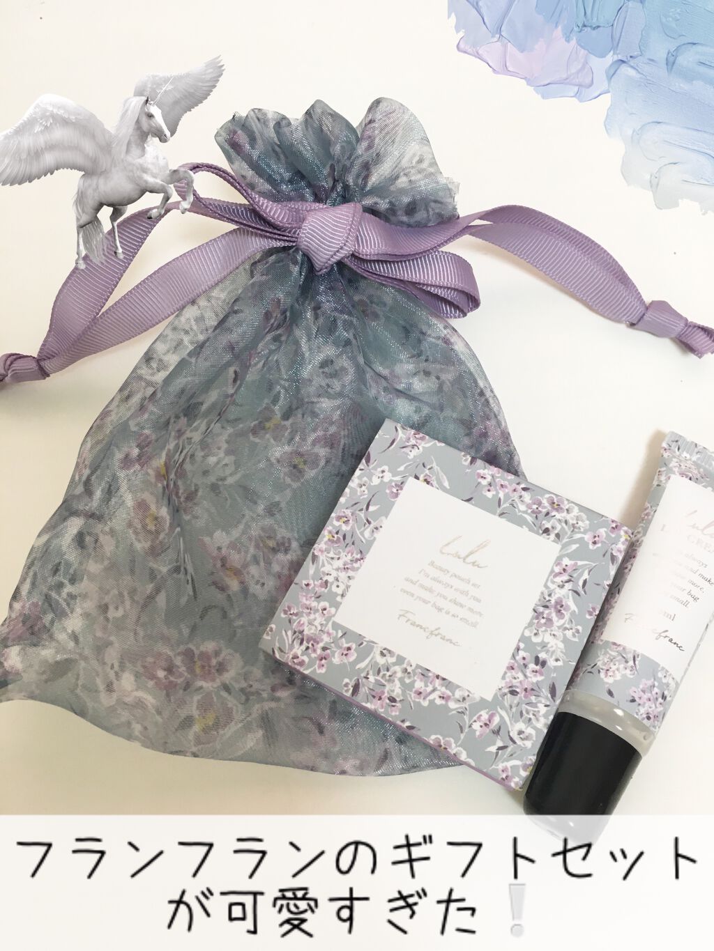 riiii on LIPS 「学校用ポーチにおすすめ❕ヴィンテージ風花柄巾着🧸こんにちは❕実..」(1枚目)