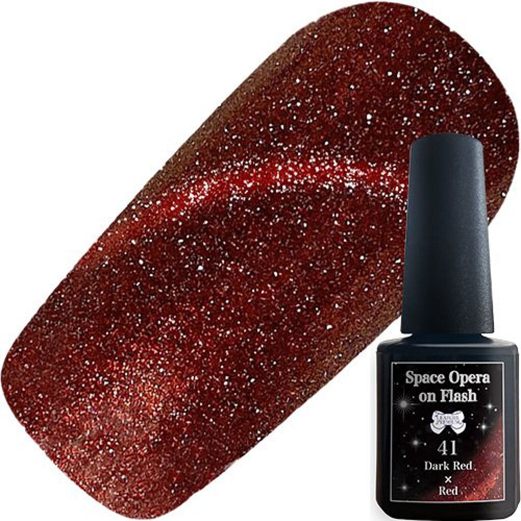 LEAFGEL スペースオペラ #41 ダークレッド×レッド