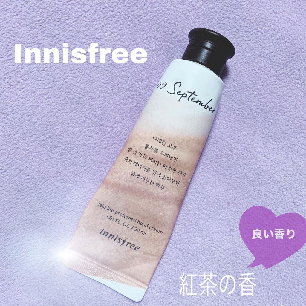 チェジュライフ パフュームド ハンドクリーム N/innisfree/ハンドクリームを使ったクチコミ（1枚目）
