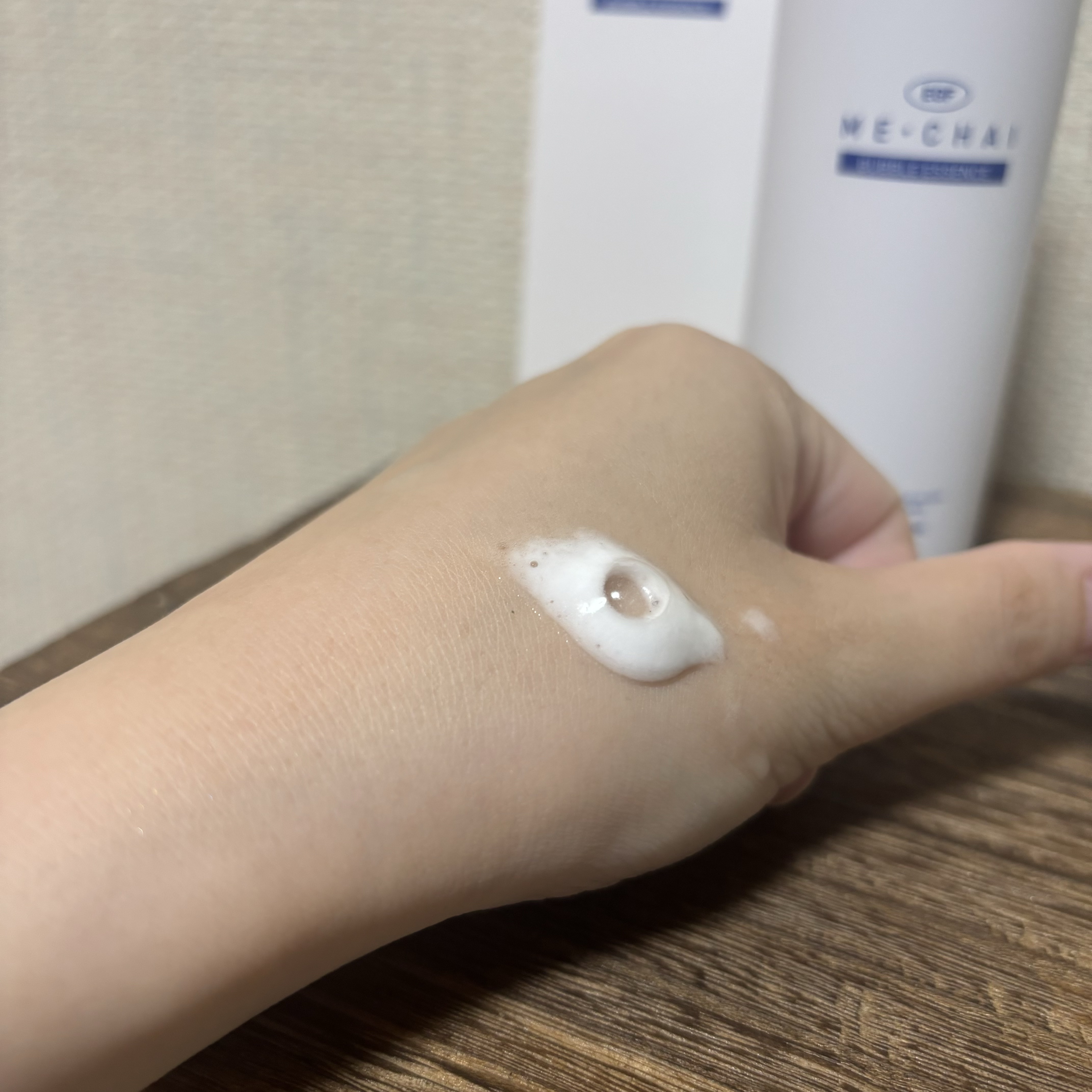 EGFバブルエッセンス/MECHAI/ボディクリームを使ったクチコミ（2枚目）