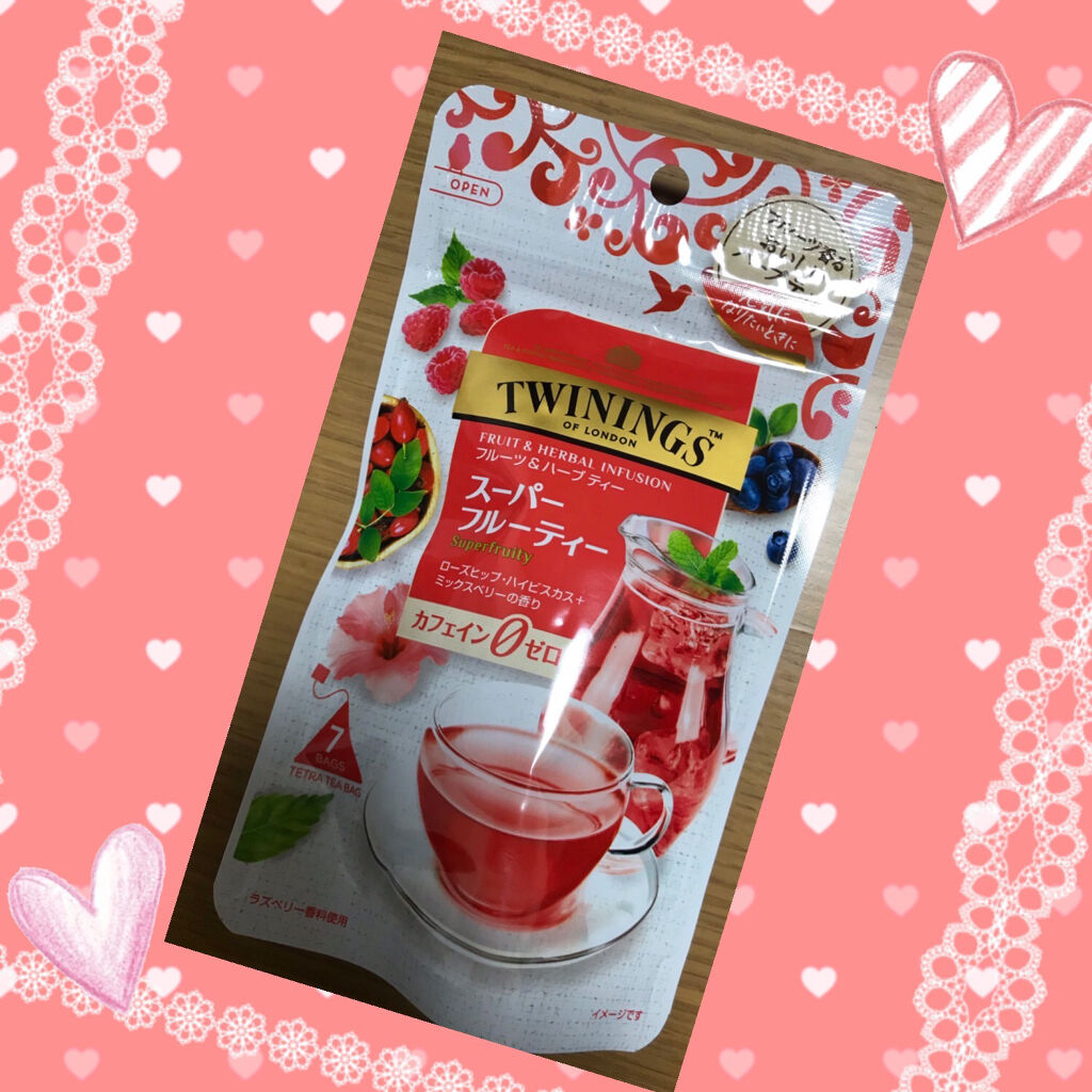ローズヒップ ハイビスカスティー Twiningsの口コミ Twinings スーパーフルーティー テ By Maimai 混合肌 40代前半 Lips