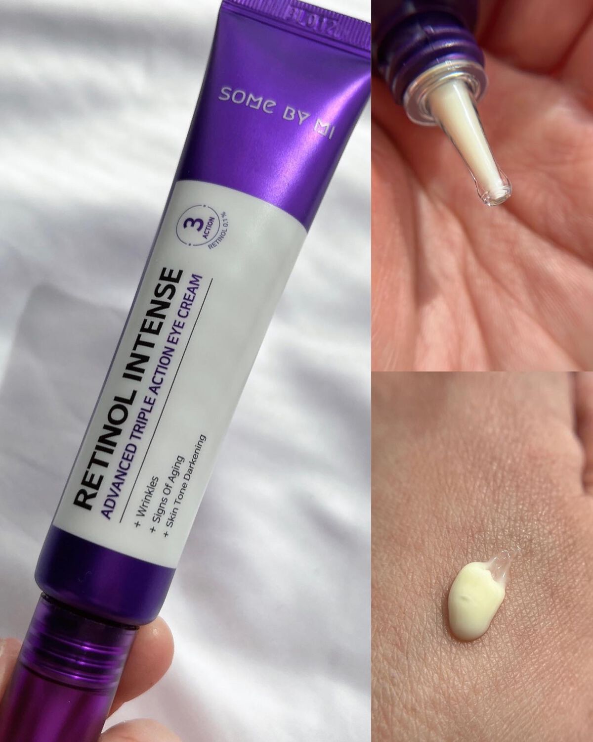 レチノールインテンシブ アドバンスドトリプルアクションアイクリーム/SOME BY MI/アイケア・アイクリームを使ったクチコミ（2枚目）