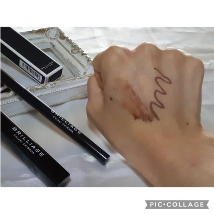 パワーアイズ ウォータープルーフライナー/ブリリアージュ/ペンシルアイライナーを使ったクチコミ(4枚目)