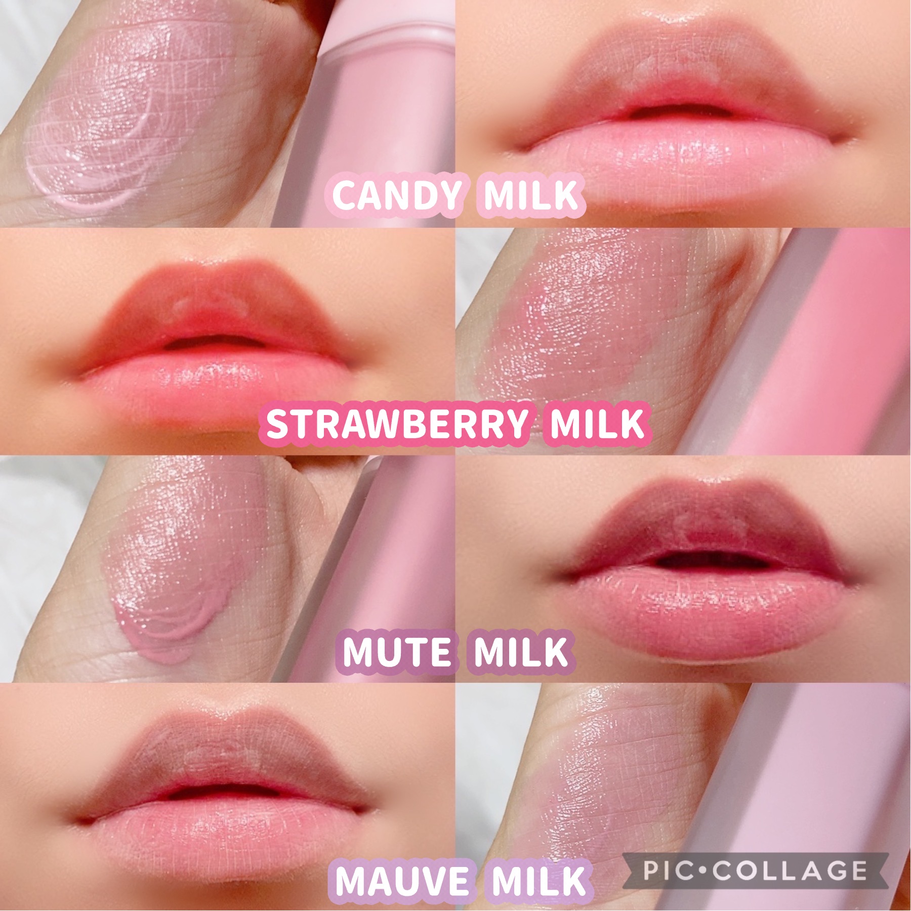 ミルクハートティントリップアンドチーク/Merrymonde/リップティントを使ったクチコミ（3枚目）