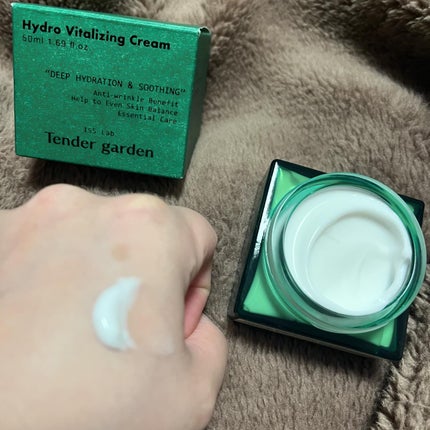 ハイドロバイタライジングクリーム/Tender garden/フェイスクリームを使ったクチコミ(2枚目)