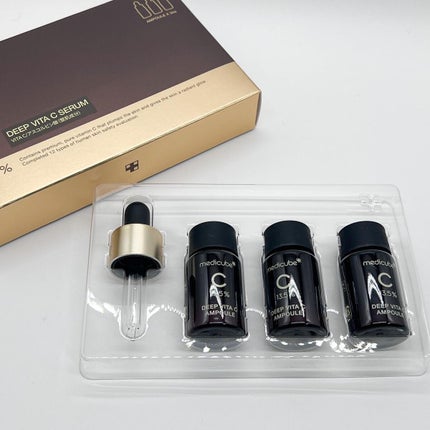 ディープビタCアンプル/MEDICUBE/美容液を使ったクチコミ(6枚目)