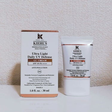 キールズ DS UVディフェンス CCクリーム SPF50・PA++++/Kiehl's/CCクリームを使ったクチコミ（1枚目）