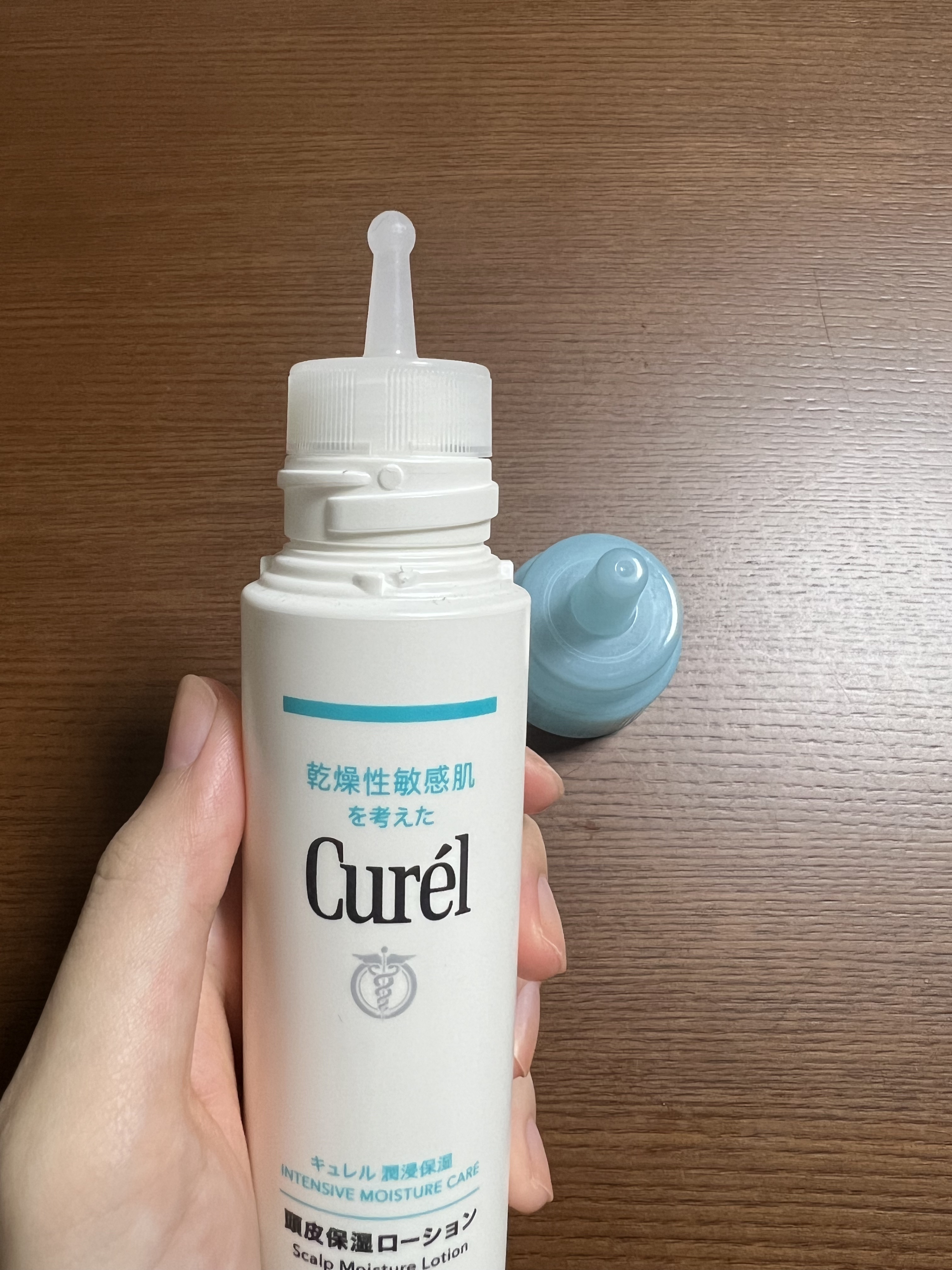 頭皮保湿ローション/キュレル/頭皮ローションを使ったクチコミ（2枚目）