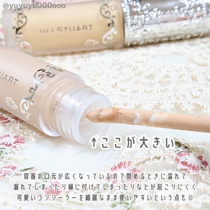 ダイヤモンドティップス コンシーラー<カバータイプ>/JILL STUART/リキッドコンシーラーを使ったクチコミ(5枚目)