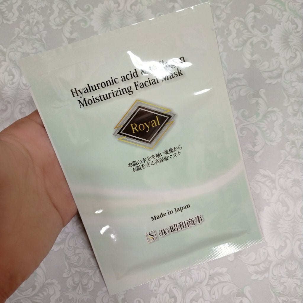 Royal Facial Mask ローヤル シートマスク トライアルセット 5枚/昭和商事/シートマスク・パックを使ったクチコミ(1枚目)