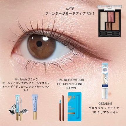 ヴィンテージモードアイズ/KATE/アイシャドウパレットを使ったクチコミ(2枚目)