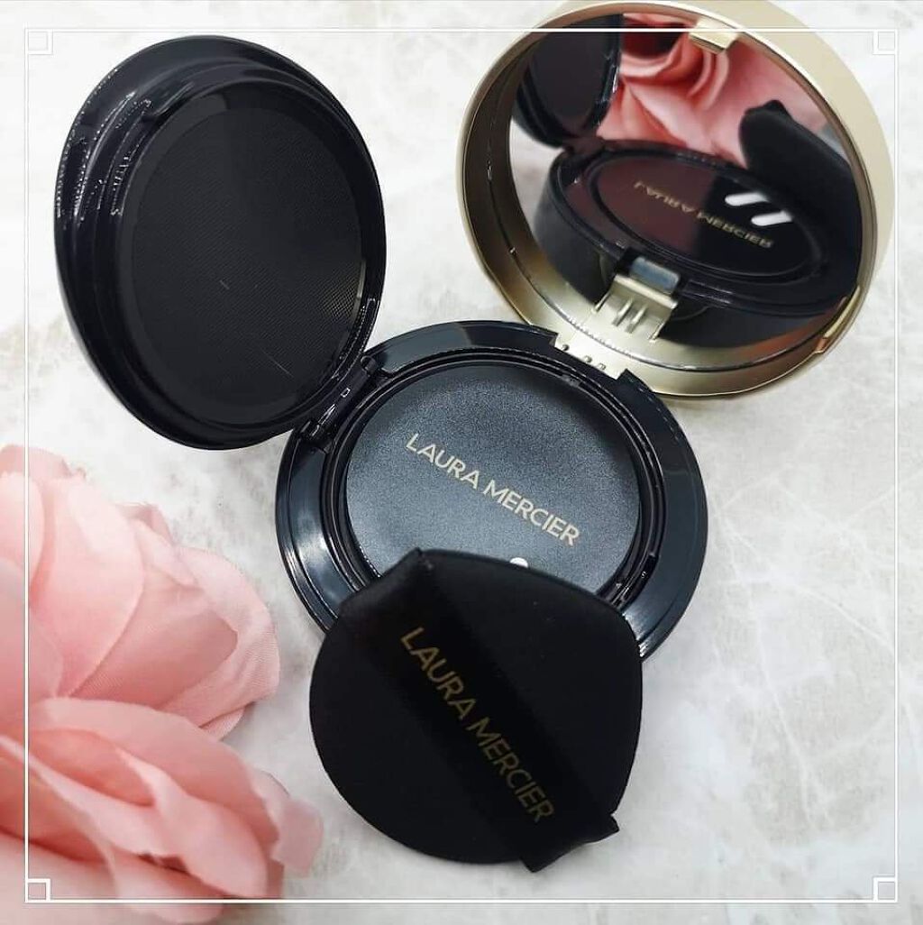 フローレス ルミエール ラディアンス パーフェクティング クッション/ローラ メルシエ/クッションファンデーションを使ったクチコミ(2枚目)