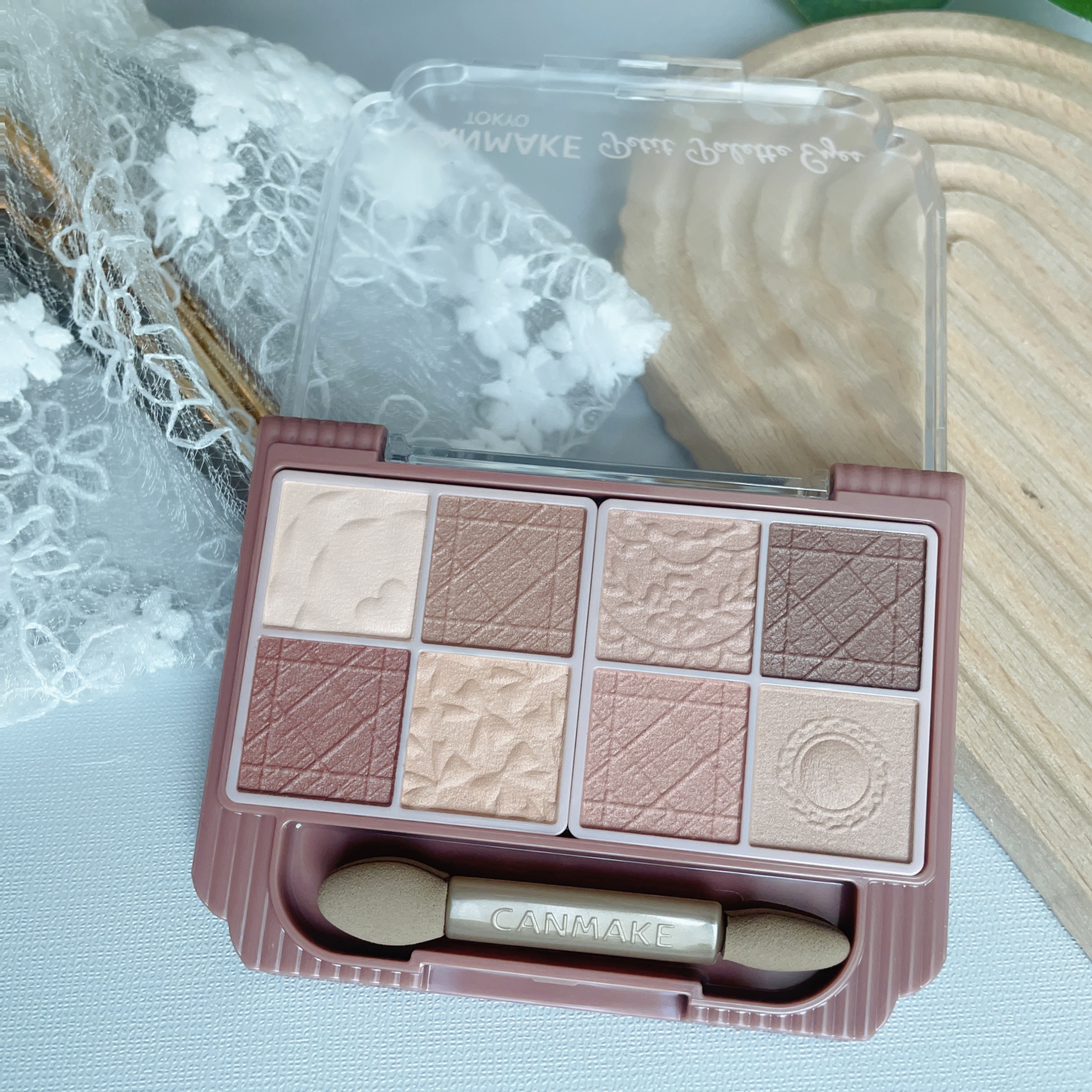 プティパレットアイズ（マットタイプ）/キャンメイク/パウダーアイシャドウを使ったクチコミ（2枚目）