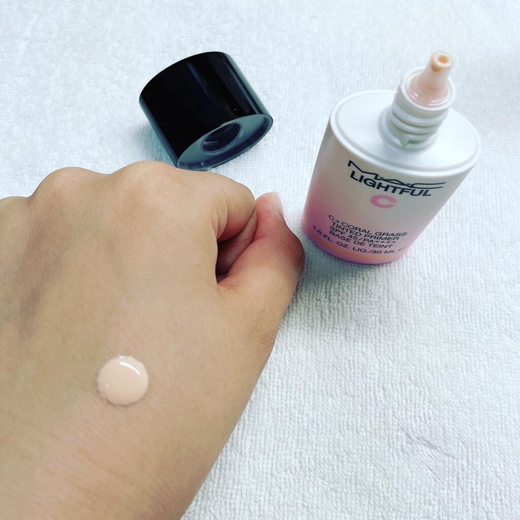 ライトフル C+ティンティッド プライマーSPF45(PA++++)/M・A・C/化粧下地を使ったクチコミ(2枚目)