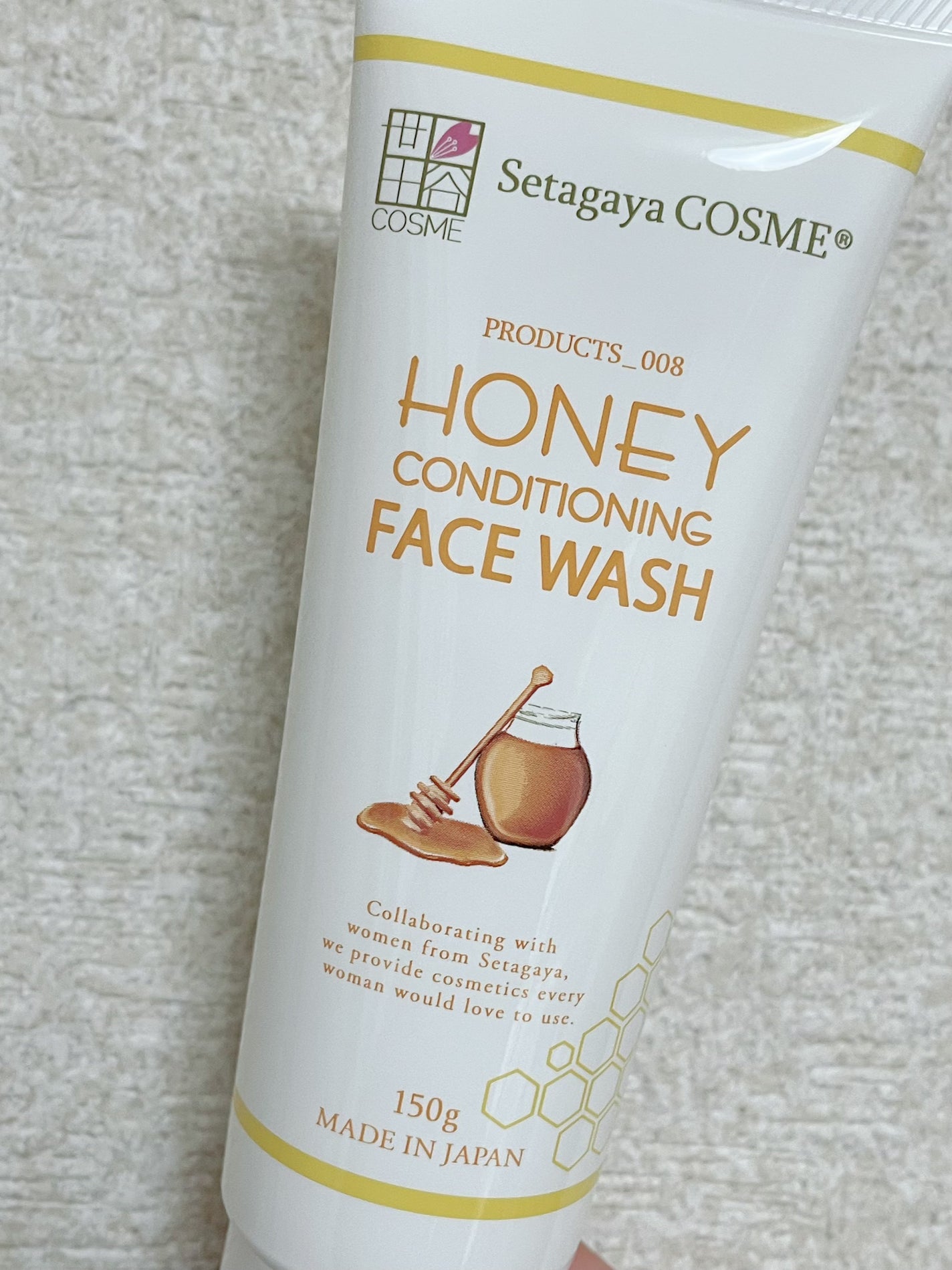 ハニーフェイスウォッシュ/世田谷コスメ/洗顔フォームを使ったクチコミ(1枚目)