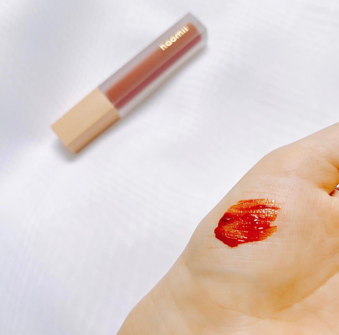 Melty flower lip tint/haomii/口紅を使ったクチコミ(3枚目)