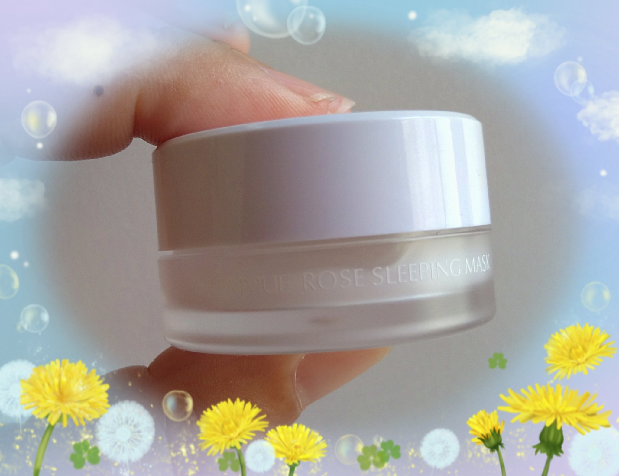 ローズウォーター スリーピングマスク/FEMMUE/フェイスクリームを使ったクチコミ（1枚目）