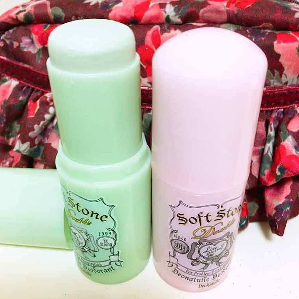ソフトストーンＷ”カラーコントロール”/デオナチュレ/デオドラント・制汗剤を使ったクチコミ（1枚目）