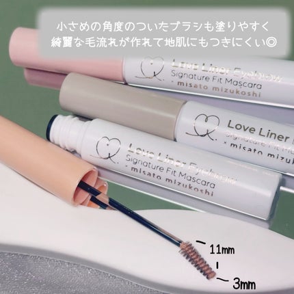 ラブ・ライナー シグネチャーフィットマスカラ MMC2<アイブロウ>/ラブ・ライナー/眉マスカラを使ったクチコミ(3枚目)
