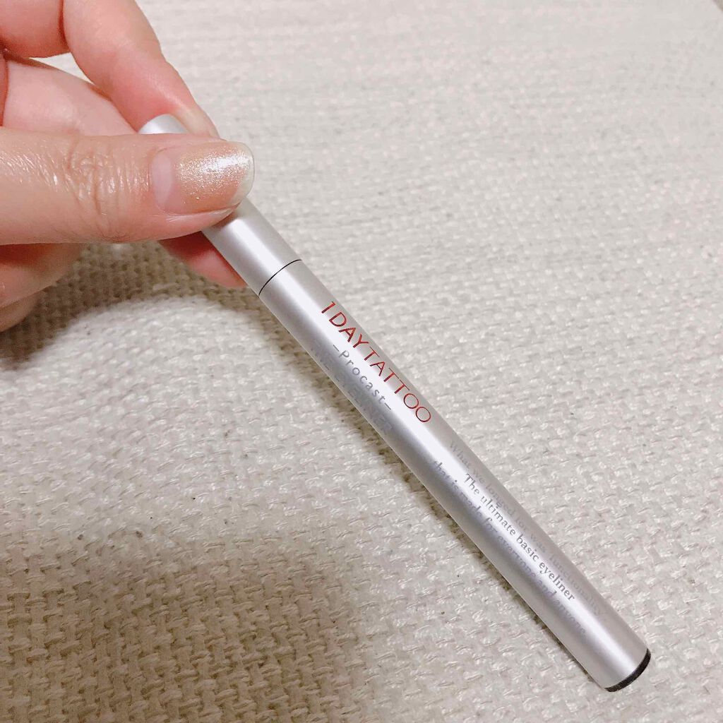 1DAY TATTOO プロキャスト ザ・アイライナー/K-パレット/リキッドアイライナーを使ったクチコミ(1枚目)