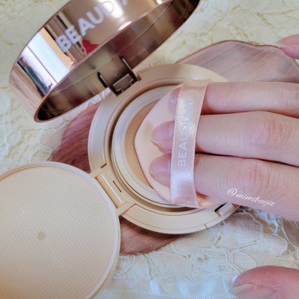 メッシュタイトアップクッション/BEAUDIANI/クッションファンデーションを使ったクチコミ(4枚目)