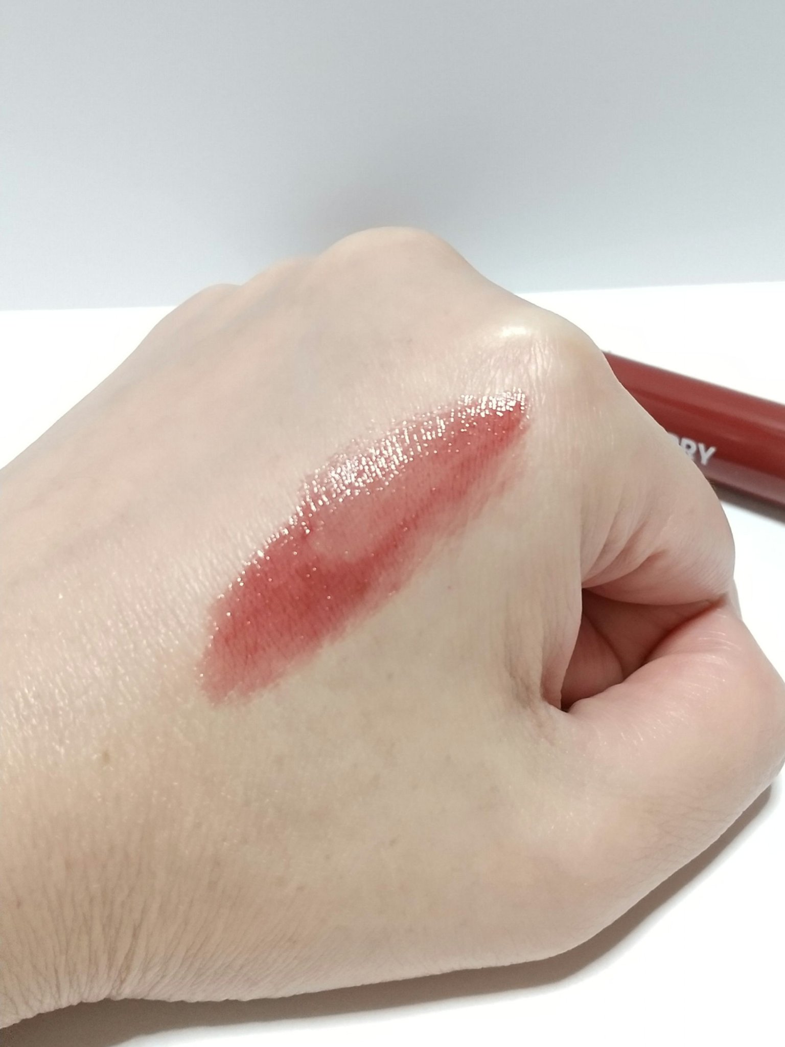 ブレンドベリー リップバルーン 008 うるわしプラムブラウン/BLEND BERRY/口紅を使ったクチコミ（3枚目）