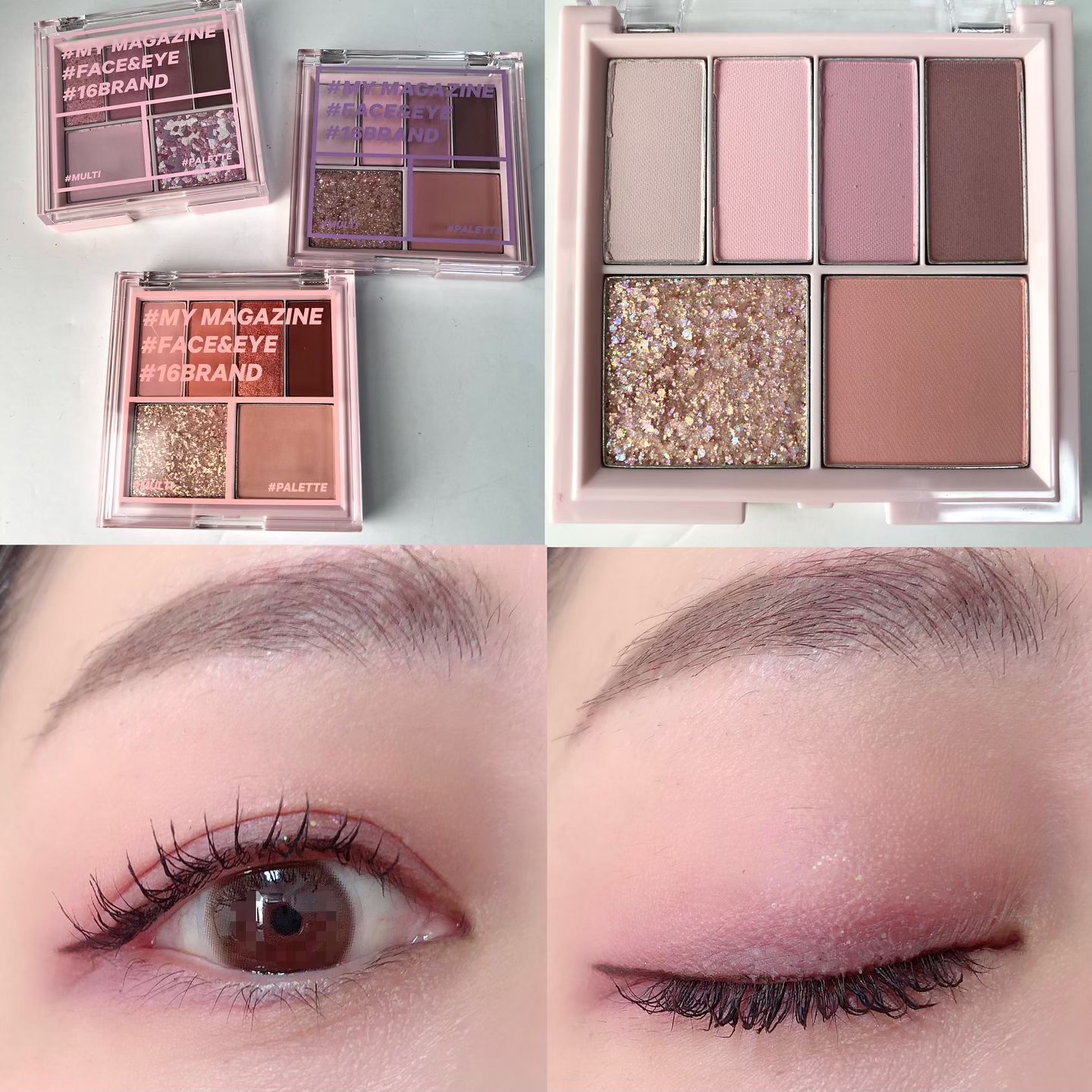 16 MY MAGAZINE/16BRAND/アイシャドウパレットを使ったクチコミ（3枚目）