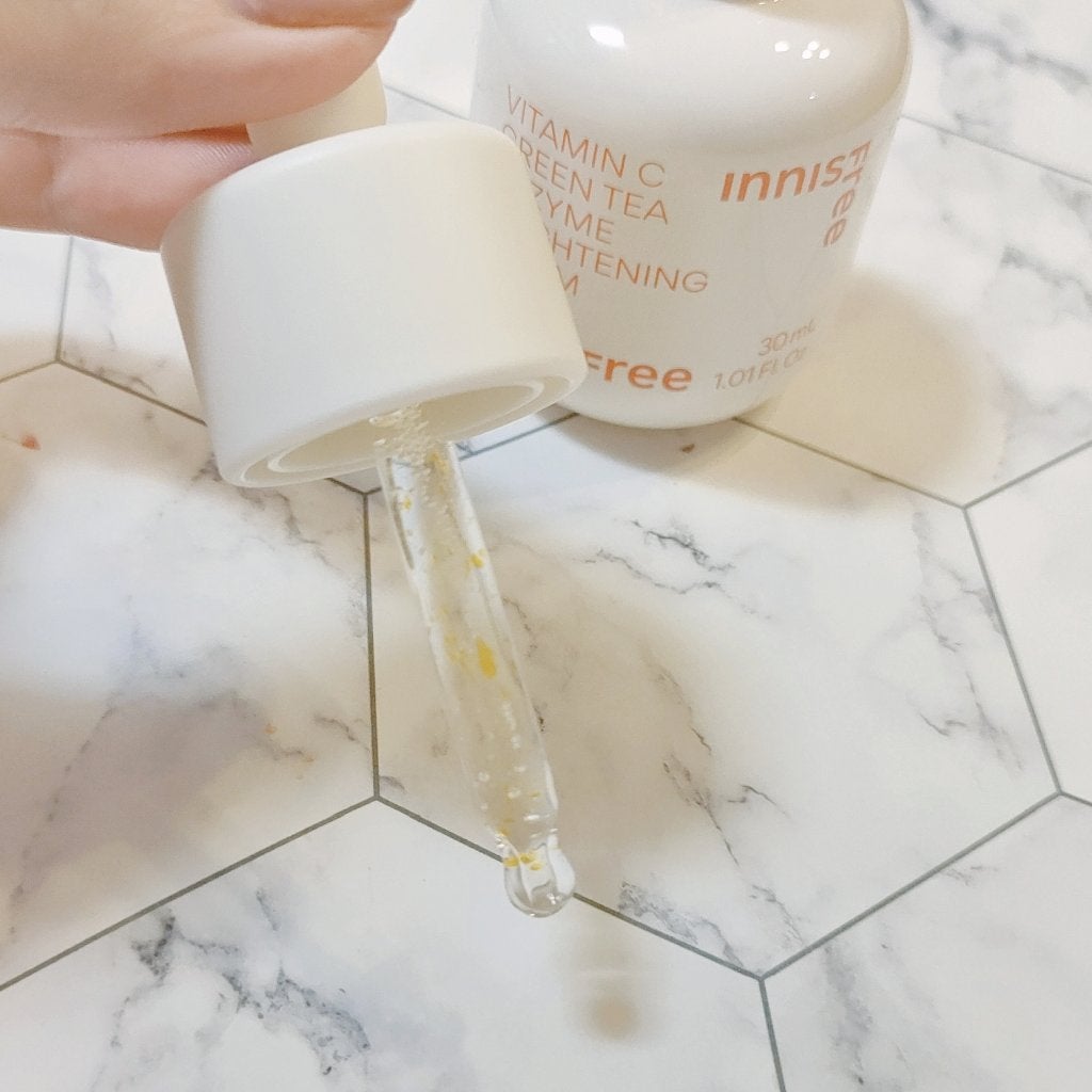 ビタC グリーンティーエンザイム ブライト セラム/innisfree/美容液を使ったクチコミ(3枚目)