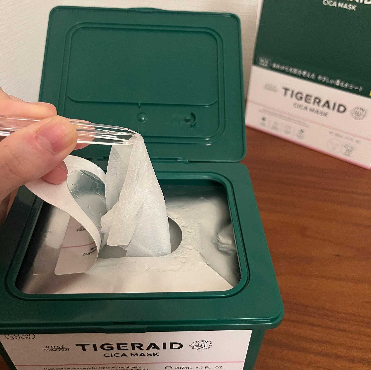 薬用CICAリペア クリーム/タイガレイド/フェイスクリームを使ったクチコミ（3枚目）