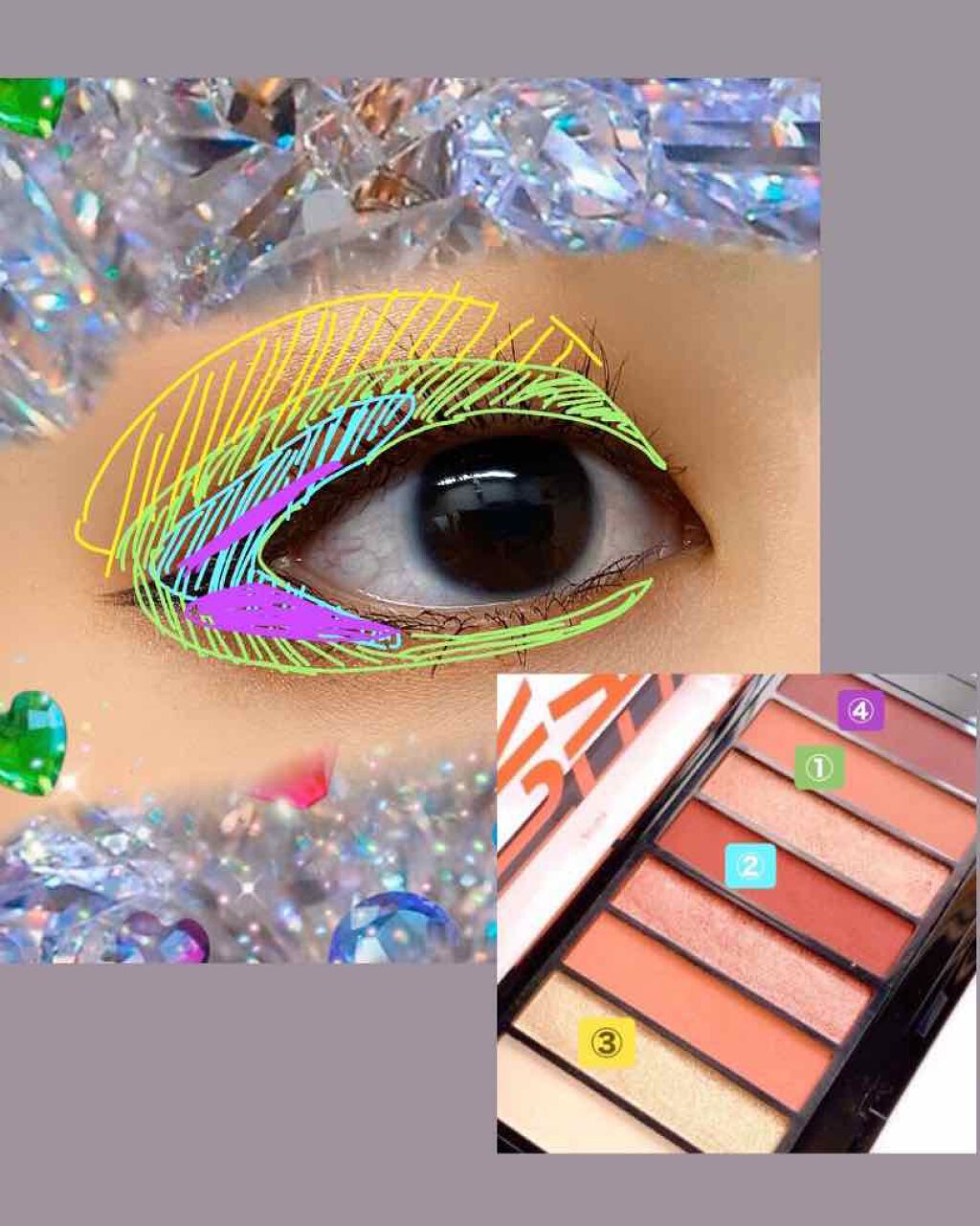 カラーステイ ルックス ブック パレット/REVLON/アイシャドウパレットを使ったクチコミ（2枚目）