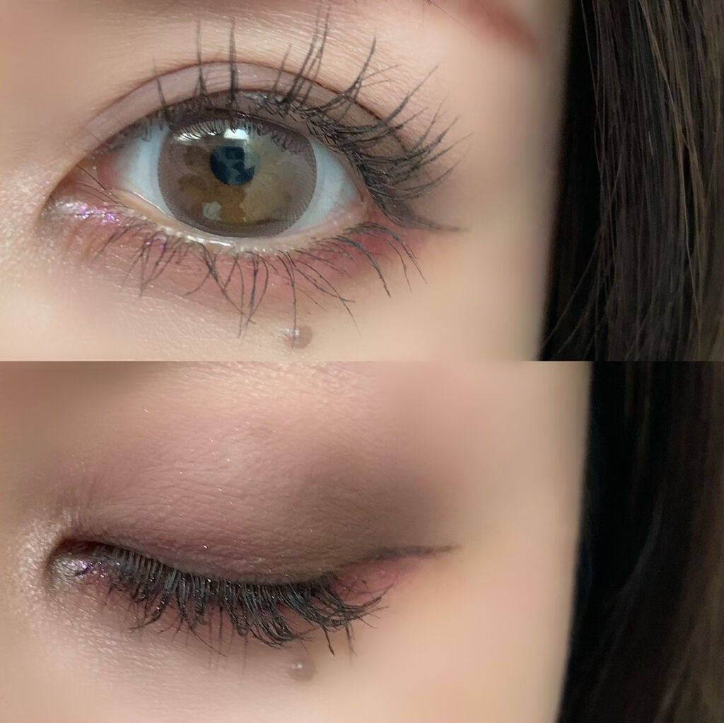 リキッド グリッター シャドウ/rom&nd/グリッターを使ったクチコミ(2枚目)