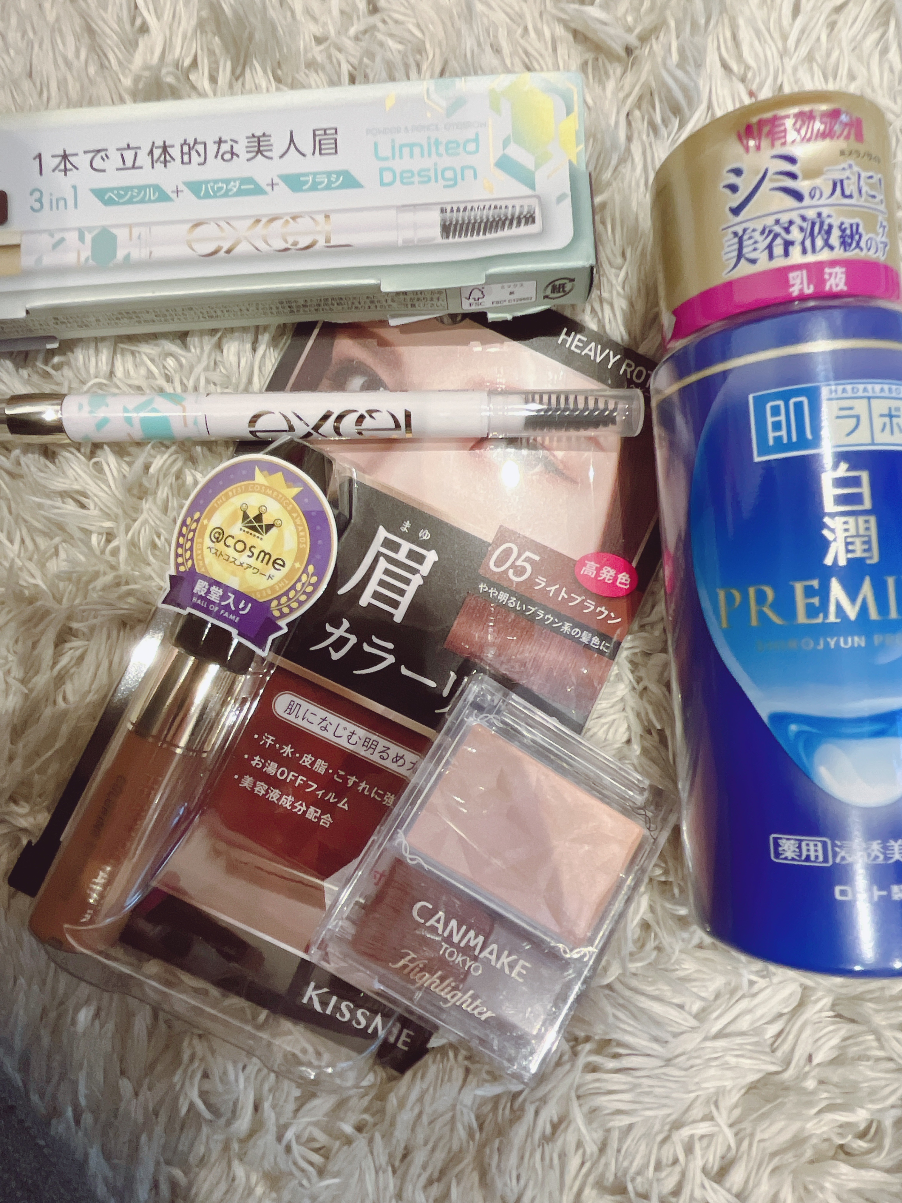 ハイライター/キャンメイク/パウダーハイライトを使ったクチコミ（1枚目）