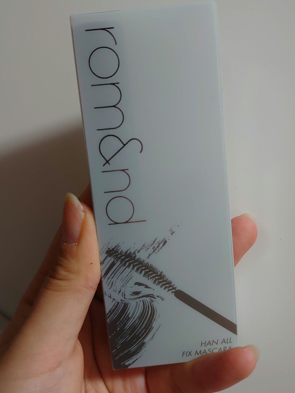 ハンオールフィックスマスカラ/rom&nd/マスカラを使ったクチコミ(1枚目)