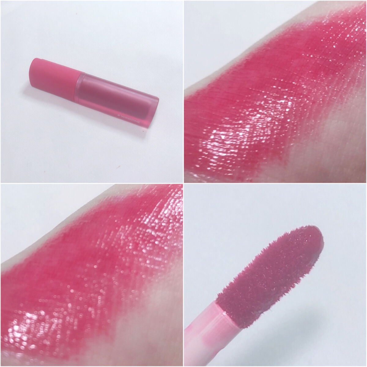 ホリカホリカ ハートクラッシュグローティントエアー 01 ウィンサム/HOLIKA HOLIKA/リップティントを使ったクチコミ（2枚目）