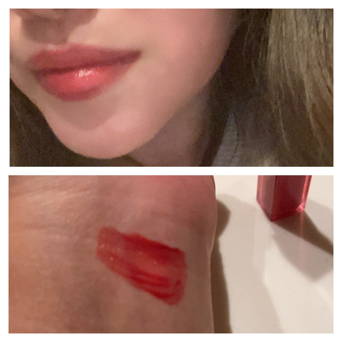 デュイフルウォーターティント/rom&nd/リップティントを使ったクチコミ（2枚目）