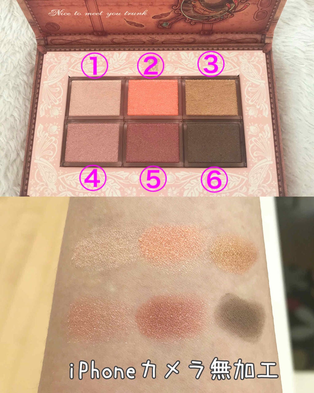 ナイストゥミーチュートランク/MAJOLICA MAJORCA/アイシャドウパレットを使ったクチコミ(2枚目)