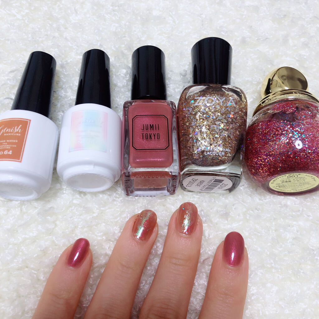 ディオリフィック グリッター トップ コート 001 ハッピー （2019生産終了）/Dior/ネイルトップコートを使ったクチコミ（2枚目）