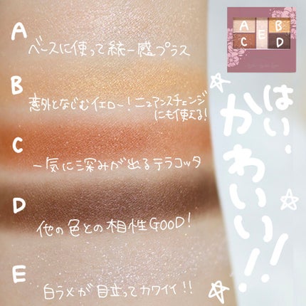 パーフェクトスタイリストアイズ/キャンメイク/アイシャドウパレットを使ったクチコミ(5枚目)