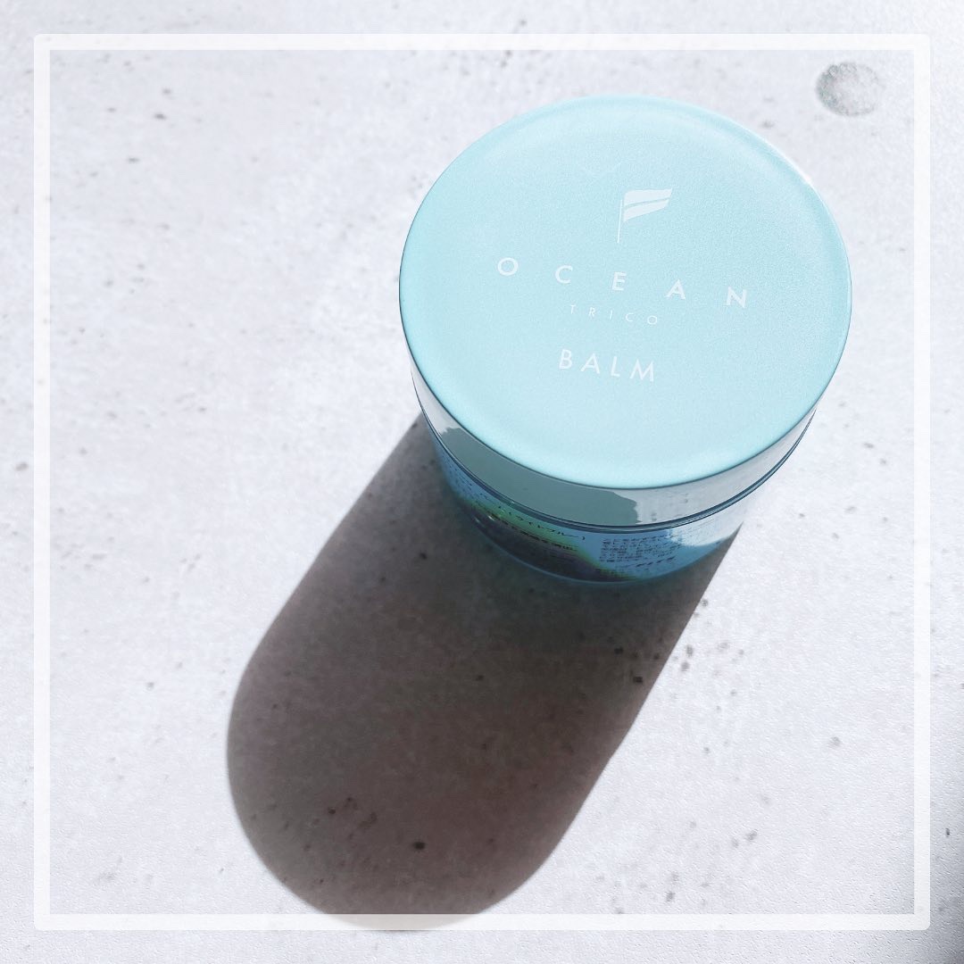 オーシャントリコ ヘアスタイリング バーム ライトブルー/OCEAN TRICO/ヘアバームを使ったクチコミ（1枚目）