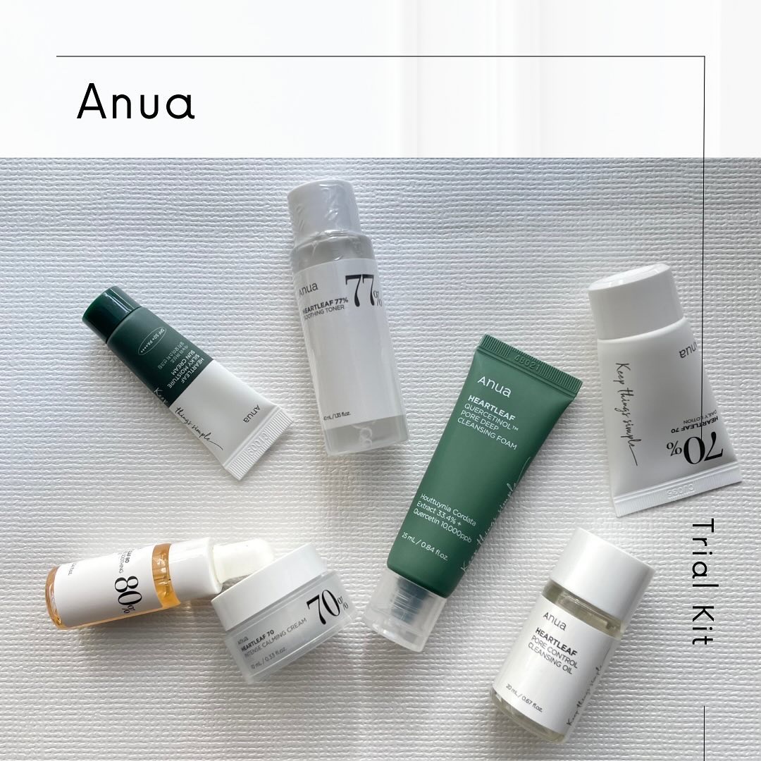 ドクダミスージングトライアルキット/Anua/トライアルキットを使ったクチコミ（1枚目）