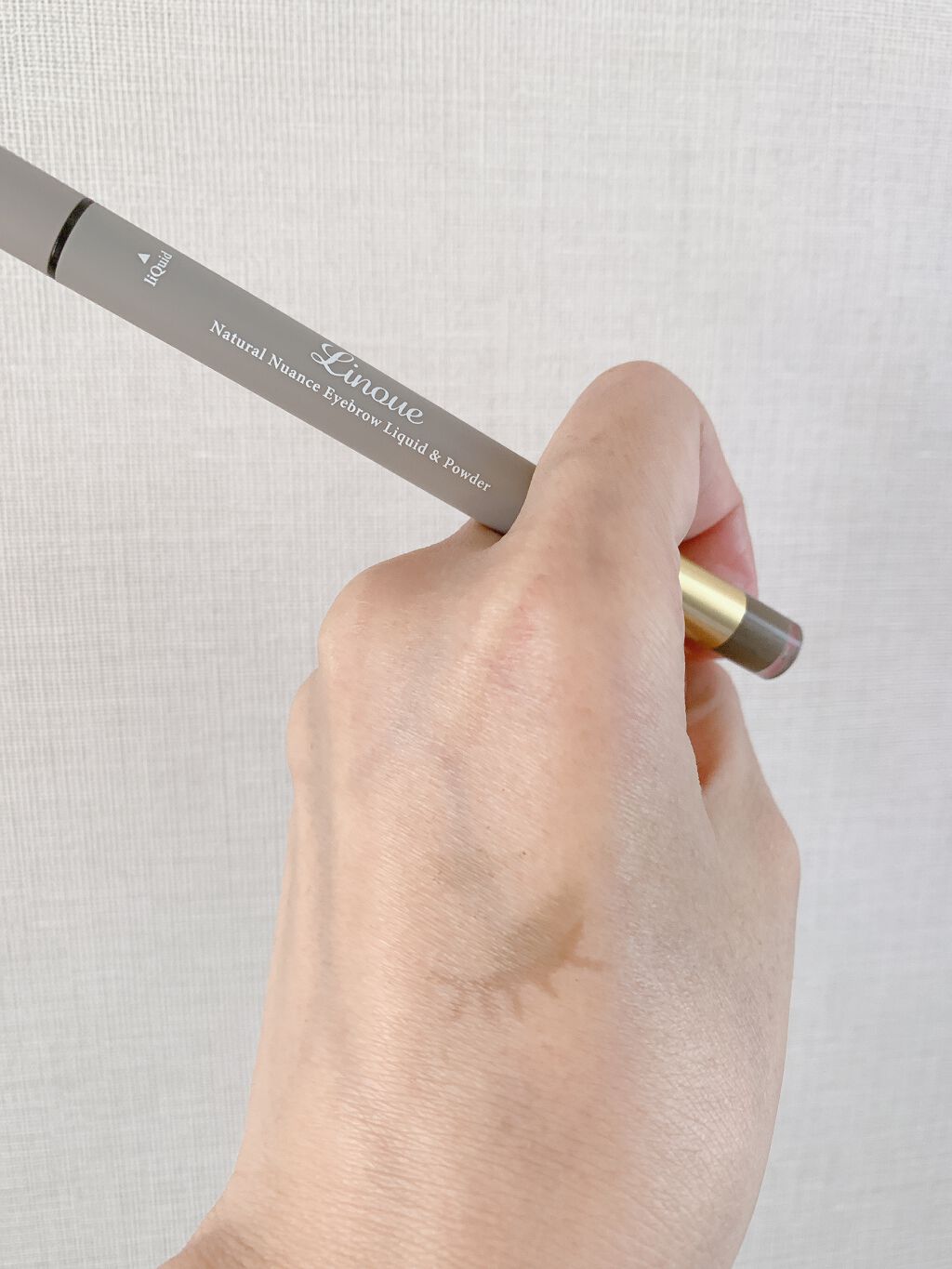 アイブロウL&P 01オリーブ NNLP-01/Linoue/パウダーアイブロウを使ったクチコミ（2枚目）