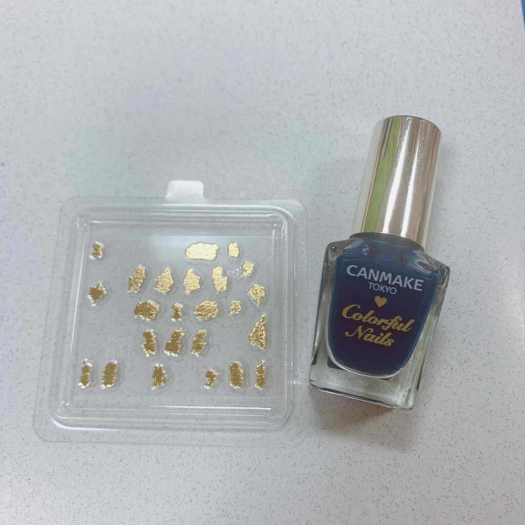 ネイルシール/DAISO/ネイルシールを使ったクチコミ（2枚目）