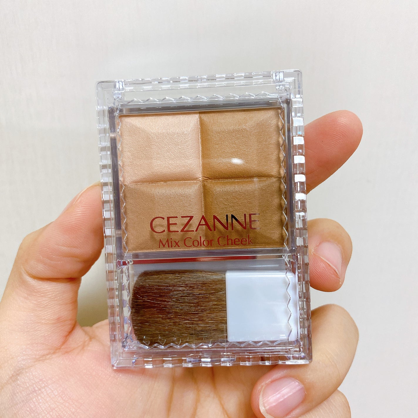 ミックスカラーチーク/CEZANNE/パウダーチークを使ったクチコミ(1枚目)