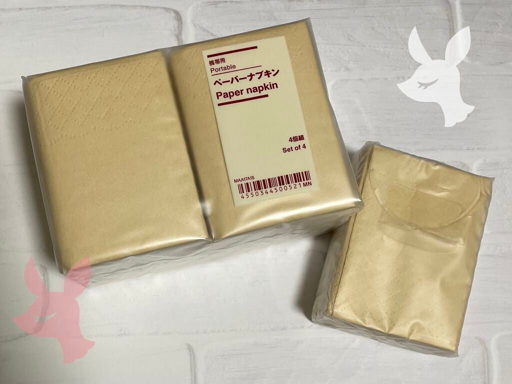 携帯用ペーパーナプキン/無印良品/ボディグッズを使ったクチコミ(1枚目)