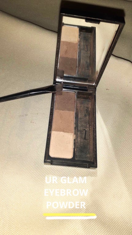 UR GLAM EYEBROW POWDER/U R GLAM/パウダーアイブロウを使ったクチコミ(1枚目)