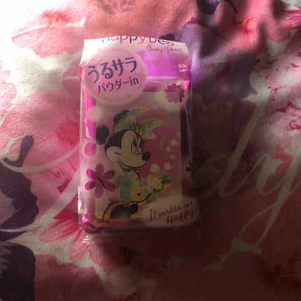 マンダム ハッピーデオ ボディシート うるサラNC クリアフローラルの香り/マンダム/ボディシートを使ったクチコミ(1枚目)