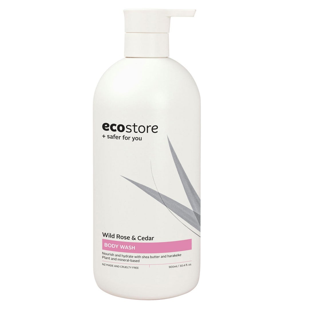 ボディウォッシュ<ワイルドローズ&シダー> ecostore