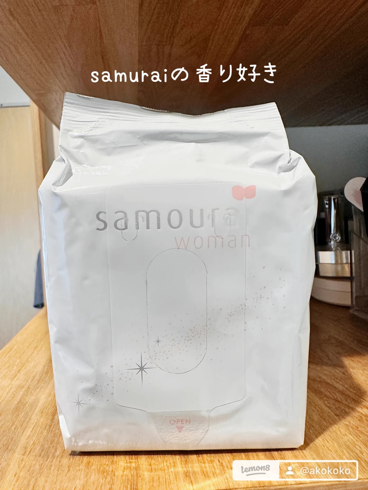 フレグランス クールシート/サムライウーマン/ボディシートを使ったクチコミ（2枚目）