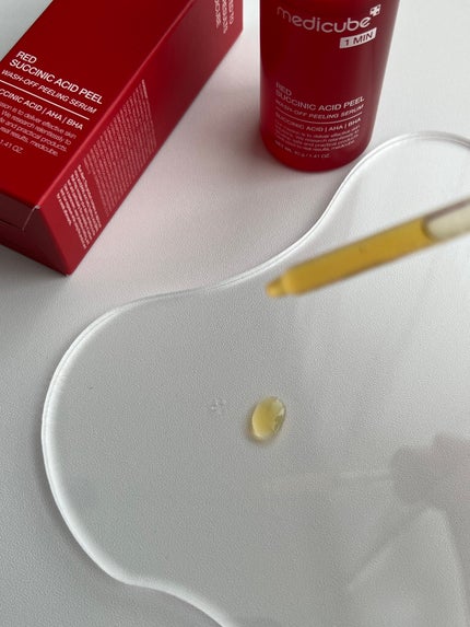 レッドアクネピーリングセラム/MEDICUBE/美容液を使ったクチコミ(7枚目)